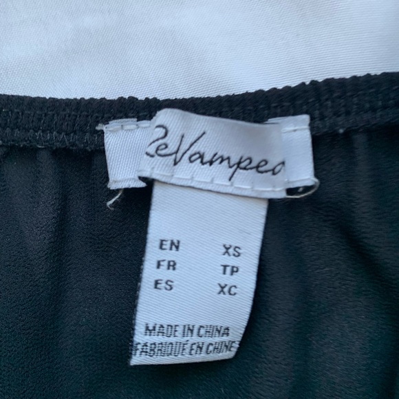 REVAMPED BLACK ROMPER - Picture 3 of 3